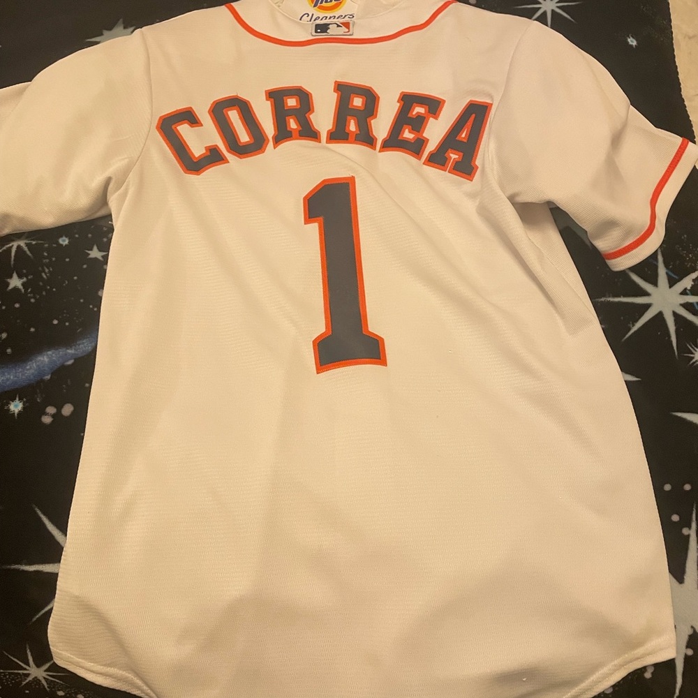 Carlos Correa Houston Astros Baseball Jersey Size Small